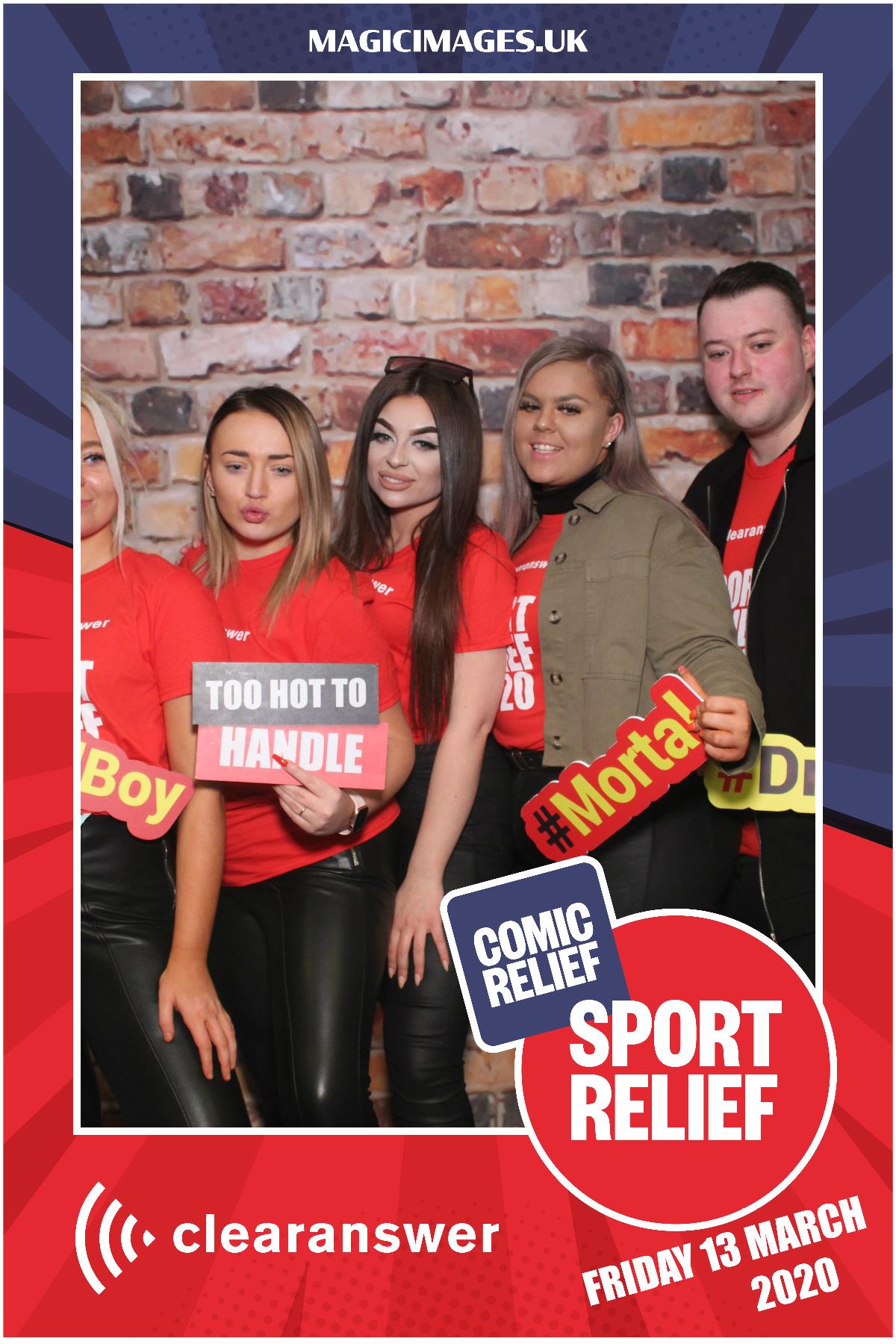 Clear Answer Sport Relief | View more photos from the event at gallery.magicimages.uk/u/MagicImages/Clear-Answer-Sport-Relief